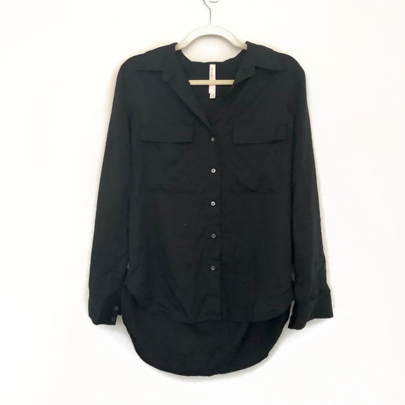 Aritzia | The Group Babaton Romm Shirt Black | XS - Picture 4 of 8